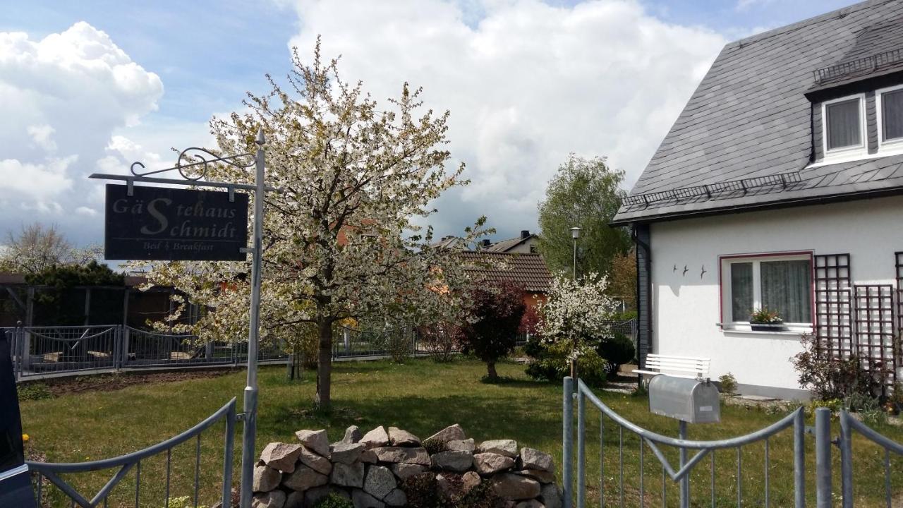 B & B Gaestehaus Schmidt Lichtenberg  Exteriör bild